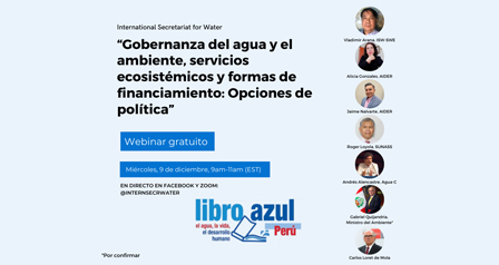 Gobernanza del agua y el ambiente, servicios ecosistémicos y formas de financiamiento